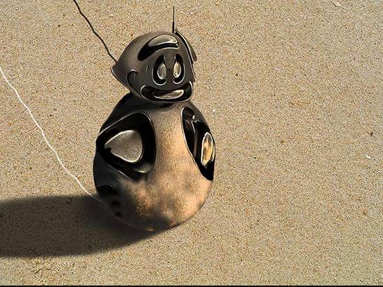 Startled Sand Droid