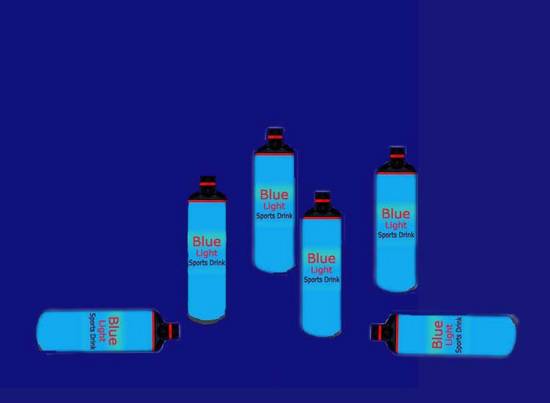 Blue Light Sports Drink