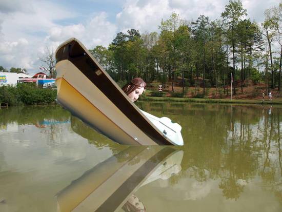 Lady In The Boat