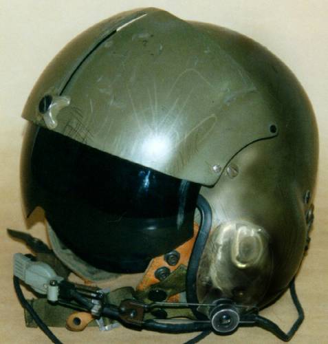 pilot helmet