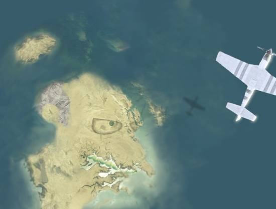 Flyover: Burns Island