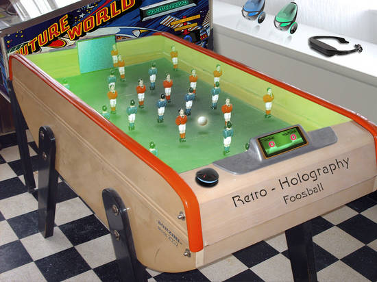 Retro-Holography Foosbal