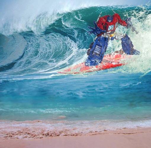 Optimus Surfer