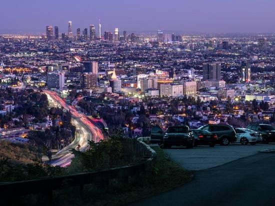 View over Los Angeles