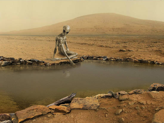 Mars rover finds water