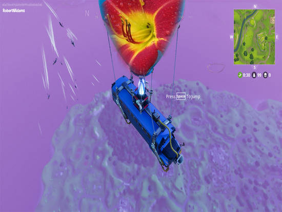 Fortnite Flower Bus