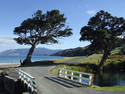 Narrow Coastal Bridge