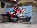 Horse Race Mural