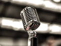 Silver Microphone