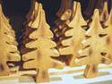 Wooden Christmas Trees, 3 entries