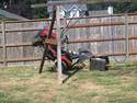 Lawn Mower vs. Swingset