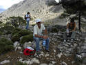 Resting Hikers