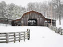 Winter Barn