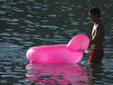 Pink Floating Seat