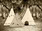 Three teepees