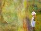 Girl in Meadow