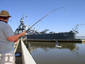 SWK Fishing on a WarShip