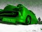 green car