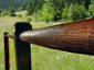 Wooden fence