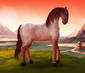 Strawberry Roan Horse