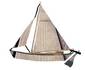 Wooden sailboat