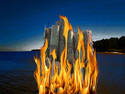 Bonfire on the Beach