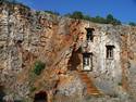 Houses in cave