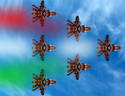 Hungarian fly-past