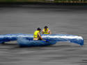 metal water, water boat