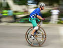 Traveling on One Wheel