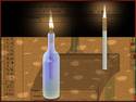 Bottle Oil Lamp