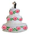 Rose Wedding Cake