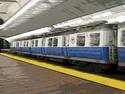 Speeding Subway Train