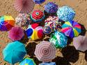 Beach parasols