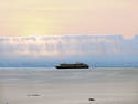 SUNSET GLACIER BAY