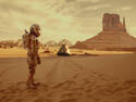 Lonely man on Mars