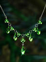 Emerald Droplet Necklace